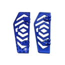 Blue Anit-Slip Big Rider's Floorboards for Harley Davidson-3