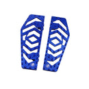 Blue Anit-Slip Big Rider's Floorboards for Harley Davidson-6
