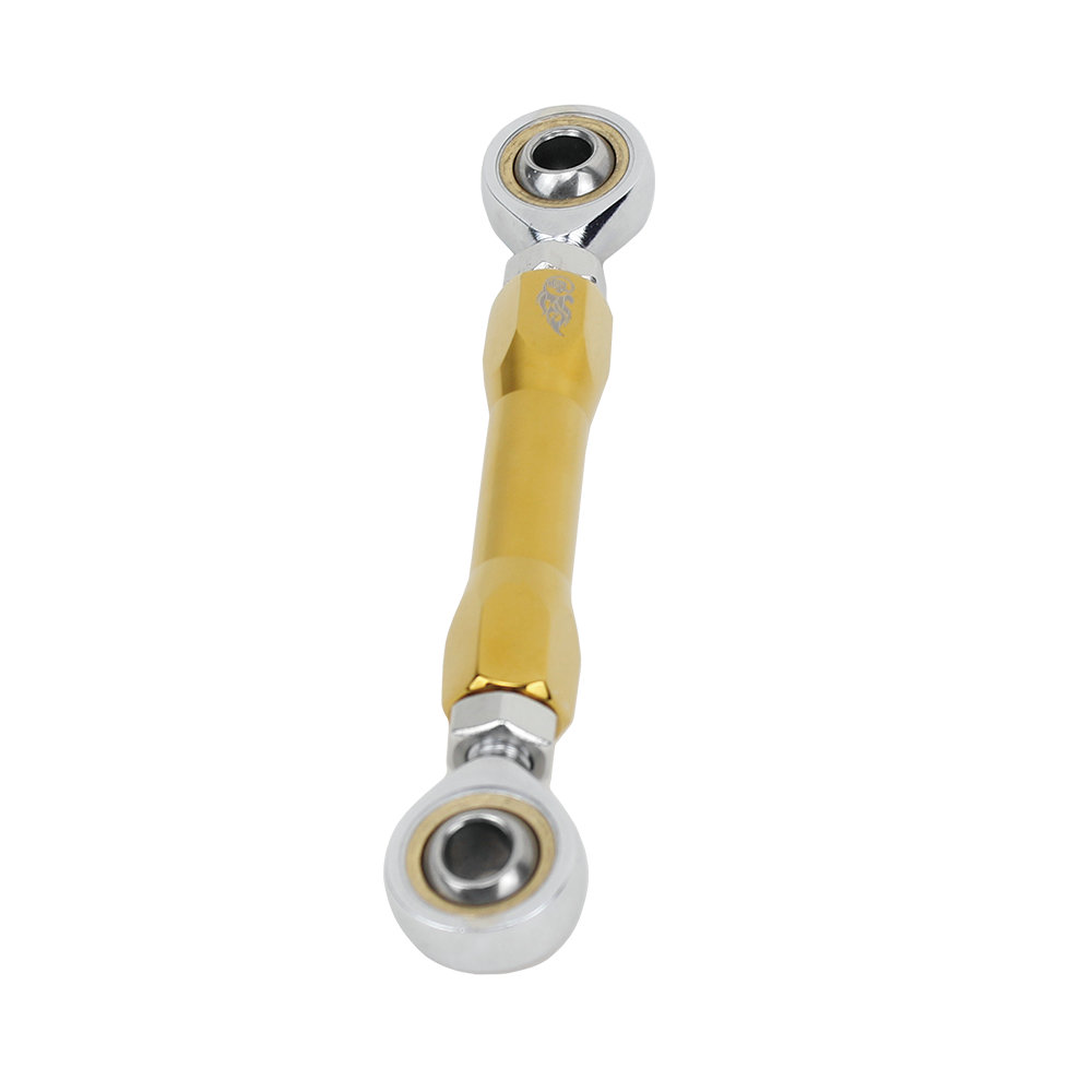 Gold Mid- Control Shifter Shift Linkage for Harley Davidson Dyna 1984-2017 Models