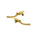 Gold Adjustable Brake Clutch Lever Control Kit for Harley Davidson Softail 2018-2023-7
