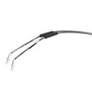 47" Smoky Black Pearl Braided Throttle and Idle Cruise Cables for Harley V Twin-3