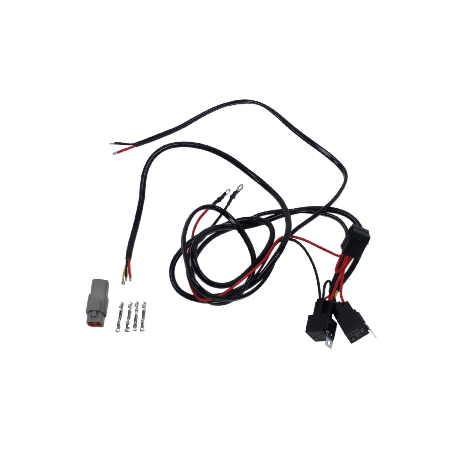 LED Wiring Kit for Harley Davidson FLHX with LP6 Headlight