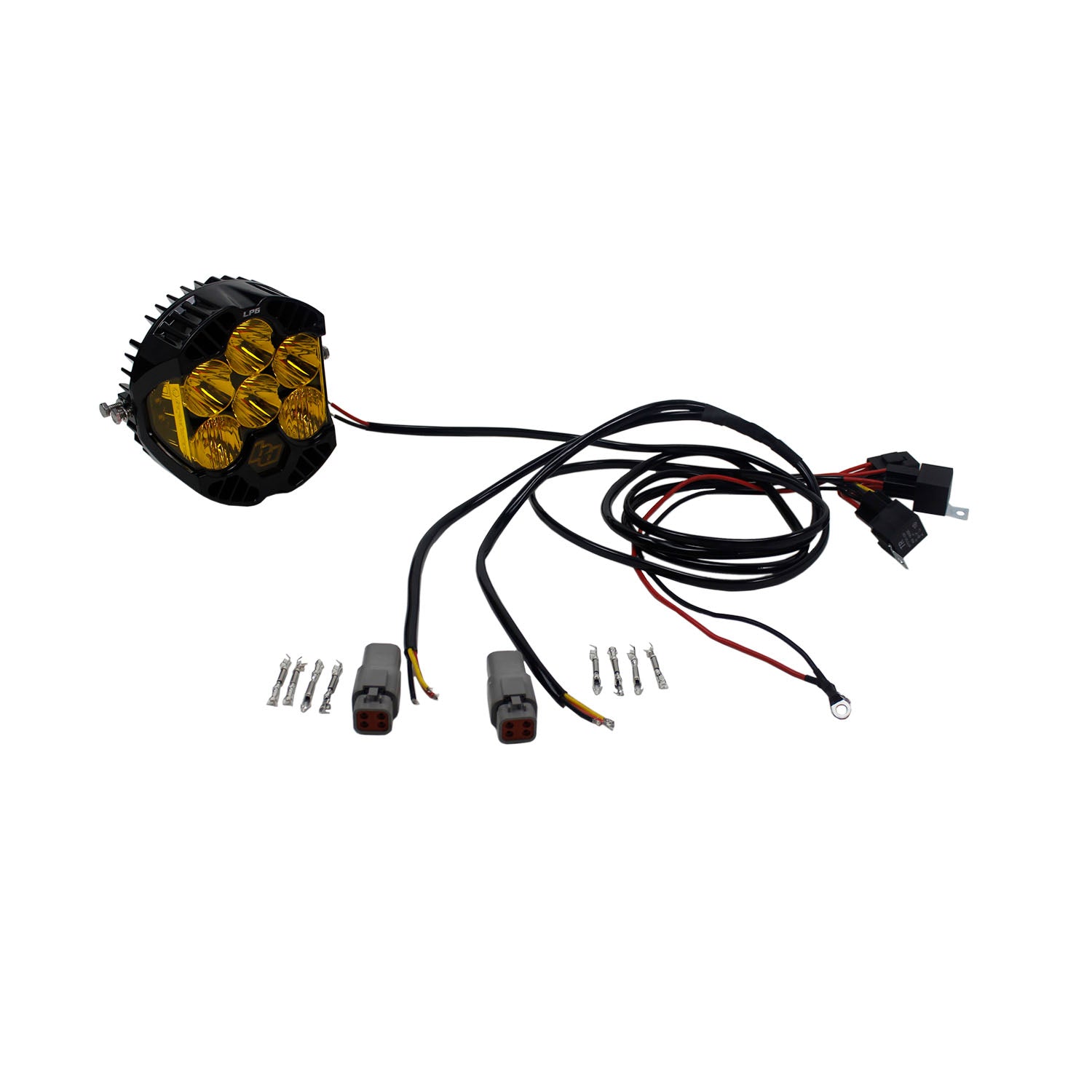 1.3 m Electronics Harness for FLTR with BAJA LP6 LED