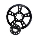 55-Tooth Rear Wheel Chain Pulley Sprocekt and Spacer for Harley Davidson 07-Later 6 Speed Models-3