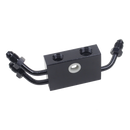 Front Upper Brake Line adapter for 12-17 Dual-disc Dyna models w/ ABS-1