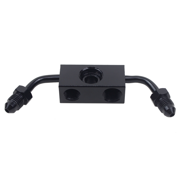 Front Upper Brake line adapter for 18-later Single-disc Softail and 14-later XL models w/ ABS