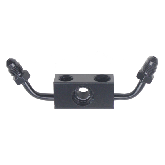 Front Upper Brake line adapter for 18-later Single-disc Softail and 14-later XL models w/ ABS