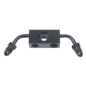 Front Upper Brake line adapter for 18-later Single-disc Softail and 14-later XL models w/ ABS - 0