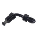 AN‑3 male x 3 / 8 ”‑24 inverted flare 45° Banjo  for 18-Later Softail Upper Brake Line-3