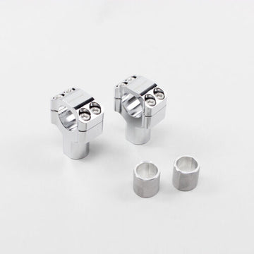 POWERJAMES  Chrome Risers Kit  for Harley Davidson Softail Dyna Road King