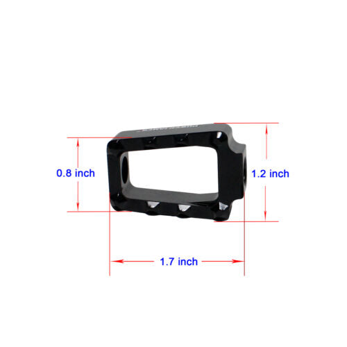 Black Mini Toe Shifter Peg for Harley Davidson Clutch Shift Lever 