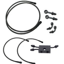 Smoky Black Brake Lines Kit for Harley Davidson 2018- later Softail with ABS-2