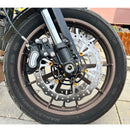 14.0" Black Front Brake Rotor for Touring-6 Spokes-3