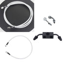 Silver Pearl Brake Lines Kit for Harley Davidson 12-17 Dyna Models with ABS-1