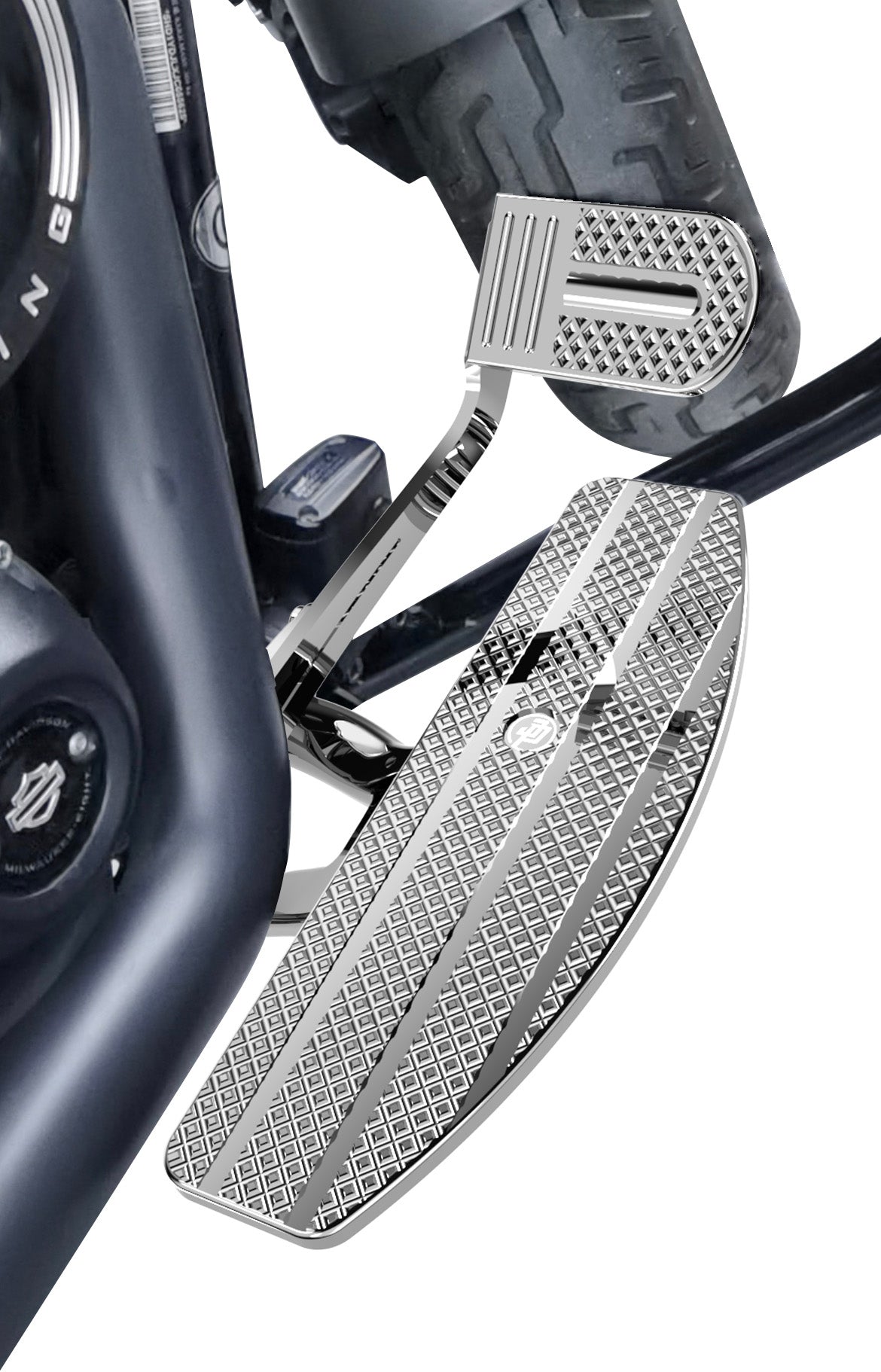 Foot Contors Black Floorboard Foot Controls Kit for 18-2025 FX Softail | POWERJAMES ...