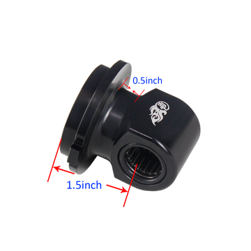 Black Rear Shock Lowering Bracket Kits for Harley Davidson M8 Softail without The Remote Pre-load Adjuster  - 0