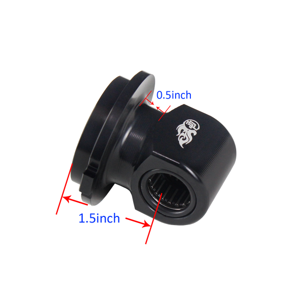 Black Rear Shock Lowering Bracket Kits for Harley Davidson M8 Softail without The Remote Pre-load Adjuster 