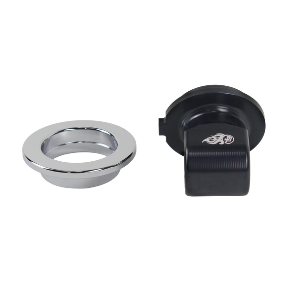 Black Rear Shock Lowering Bracket Kits for Harley Davidson M8 Softail without The Remote Pre-load Adjuster 