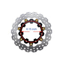 11.8" Black& Gold Brake Rotor for Slicer Wheel-2