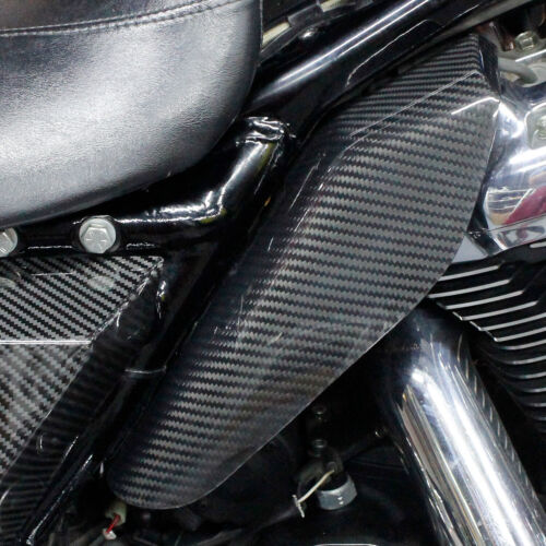 Carbon Fiber Air Deflector Side Covers for Harley DavidsonTouring - 0