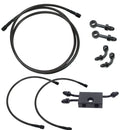 Smoky Black Brake Lines Kit for Harley Davidson 12-17 Dyna Models with ABS-4