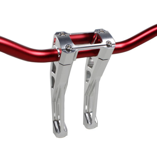 8.5" Tall Inside Pullback Handlebar Risers Kit for Harley Davidson