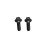 2 PCS Black Stainless Steel Screws for Harley Davidson Low Rider/ Low Rider S Instrument - 0