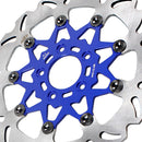 11.8" Blue Front Brake Rotor-9 Spoke-7
