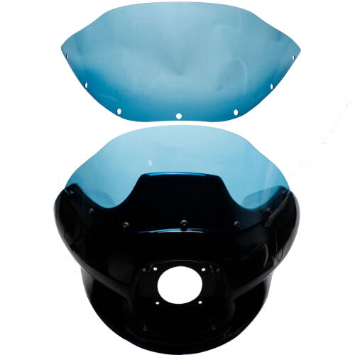 Light Blue Windshield for Harley Davidson FXRT Fairing - 0