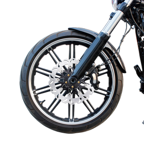 11.8"Black Front Brake Rotor- 9 Spokes - 0