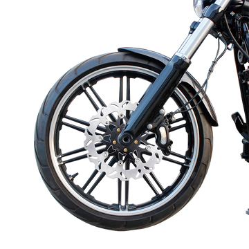 11.8"Black Front Brake Rotor- 9 Spokes - 0