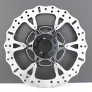 14.0" Black Front Brake Rotor for Touring-6 Spokes-7