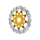 11.5" Gold Front Brake Rotor-9 Spokes-3