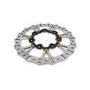 14.0" Black& Gold Brake Rotor For Slicer Wheel-2