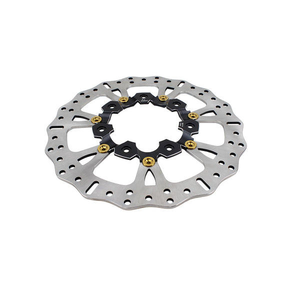 14.0" Black& Gold Brake Rotor For Slicer Wheel
