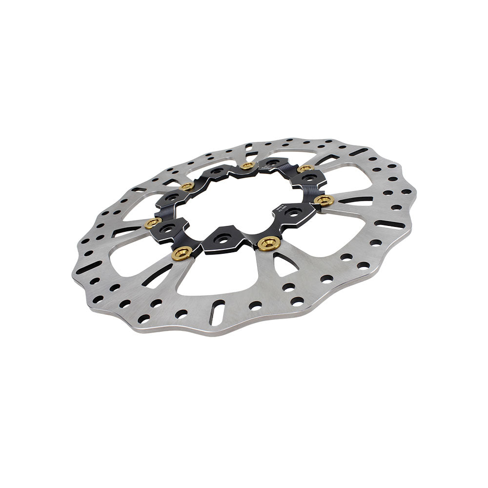 14.0" Black& Gold Brake Rotor For Slicer Wheel