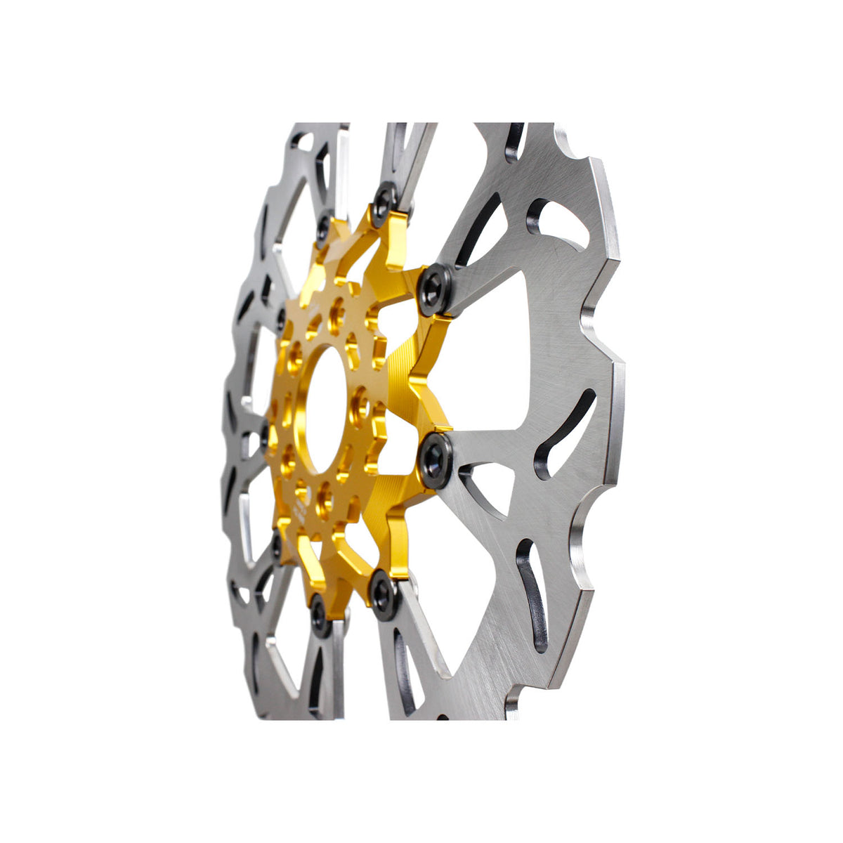 Floating Brake Mount Gold 14