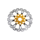 14.0" Gold Front Brake Rotor for Softail Dyna Sportster-4