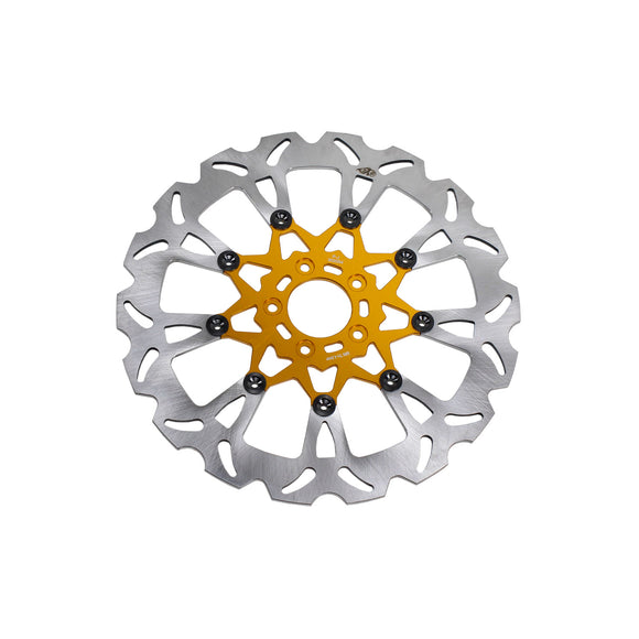 14.0" Gold Front Brake Rotor for Softail Dyna Sportster