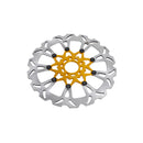 14.0" Gold Front Brake Rotor for Softail Dyna Sportster-5