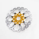 14.0" Gold Front Brake Rotor for Softail Dyna Sportster-6