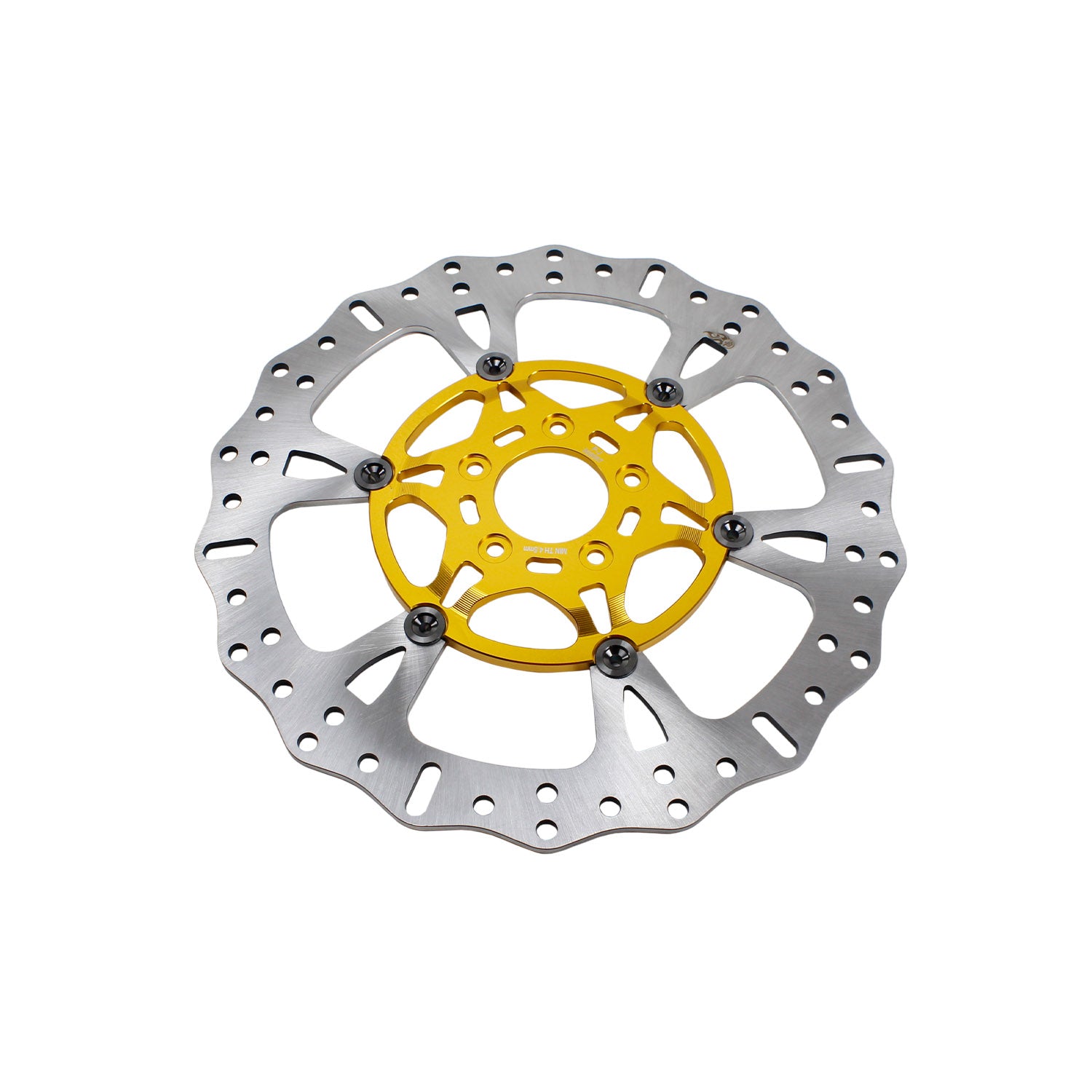 14" Gold Front Brake Rotor for Touring