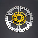 14" Gold Front Brake Rotor for Touring- 6 Spoke-1