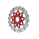 11.5" Red & Gold Rear Brake Rotor- 9 Spokes-5