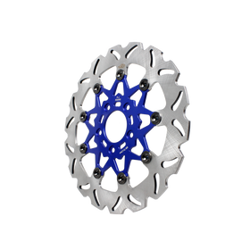 11.8" Blue Front Brake Rotor-9 Spoke - 0