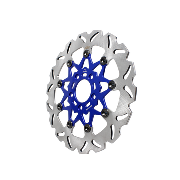 11.8" Blue Front Brake Rotor-9 Spoke - 0