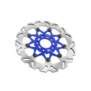 11.8" Blue Front Brake Rotor-9 Spoke-3