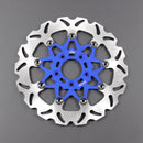 11.8" Blue Front Brake Rotor-9 Spoke-1