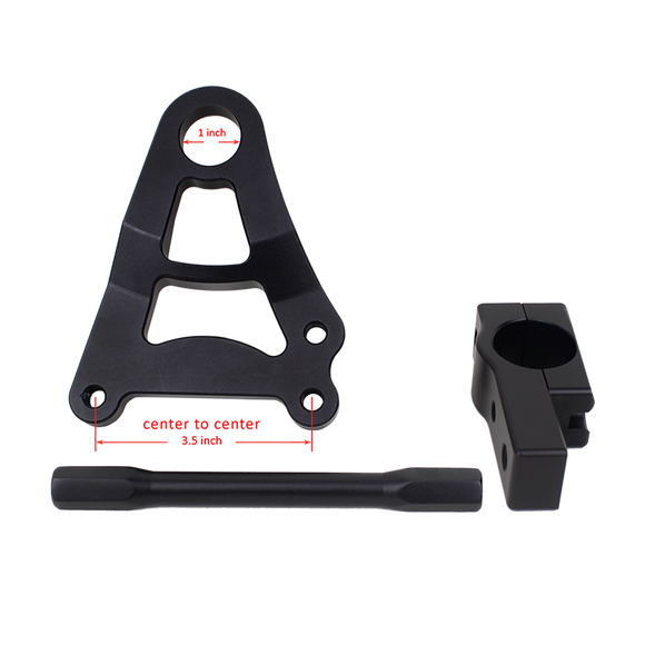 Rear Calipers Mounting Brackets for Harely Davidson 11.5" Rear Rotor with 1" Axle