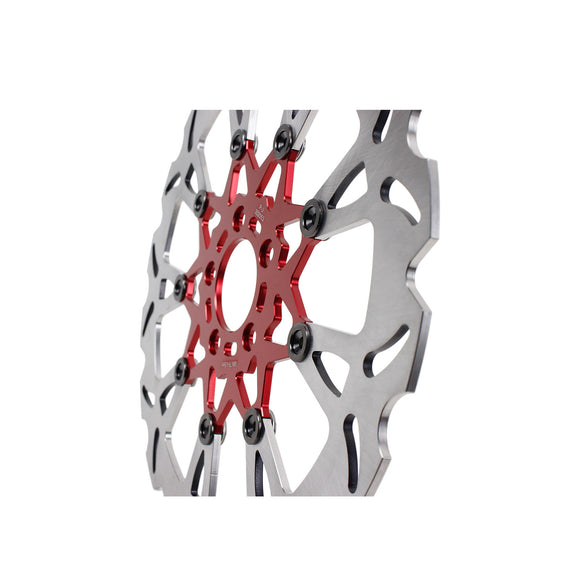 14.0" Red Front Brake Rotor for Softail, Dyna, Sportster